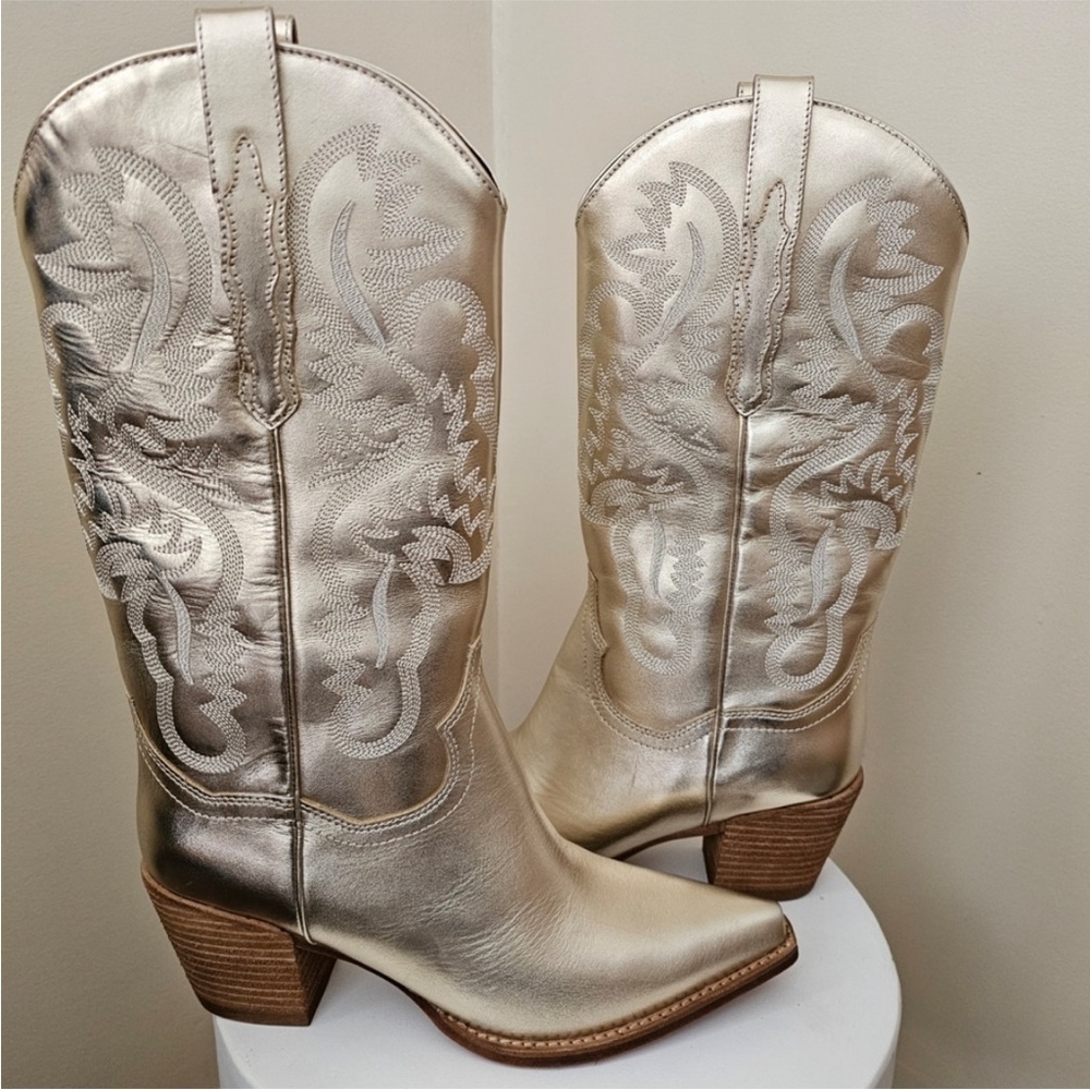 Jeffrey Campbell Dagget Western Boots Size 7 NEW